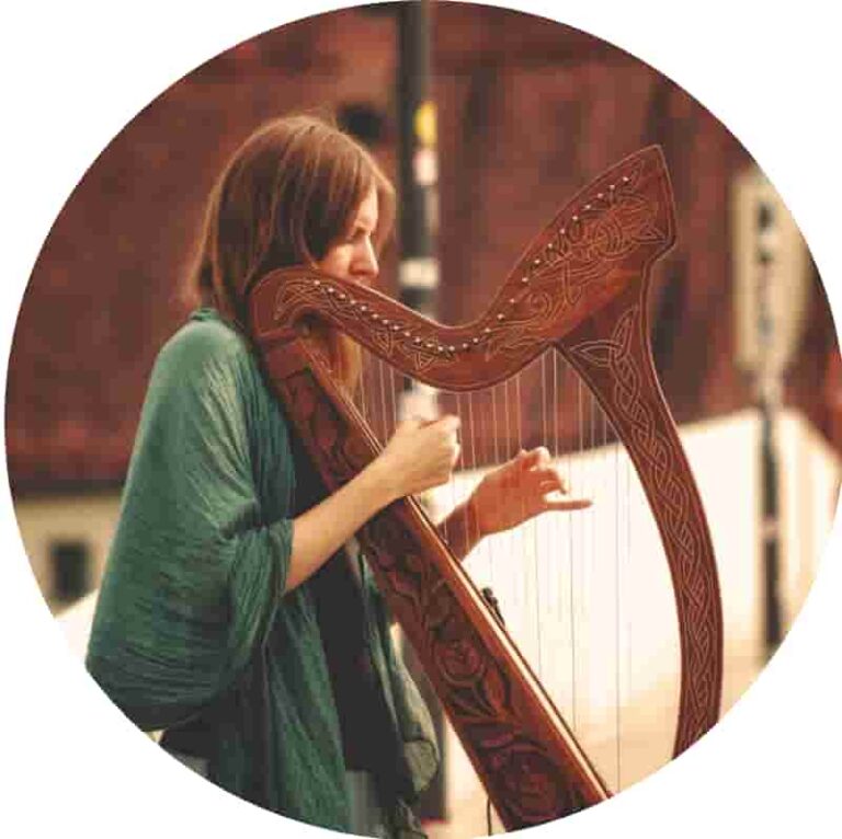 Harp lessons tile