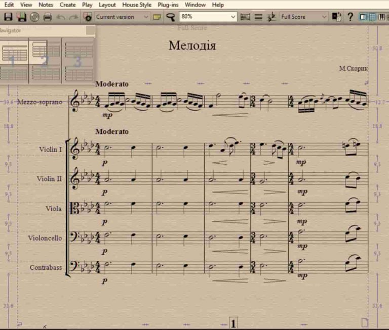Music composition sibelius