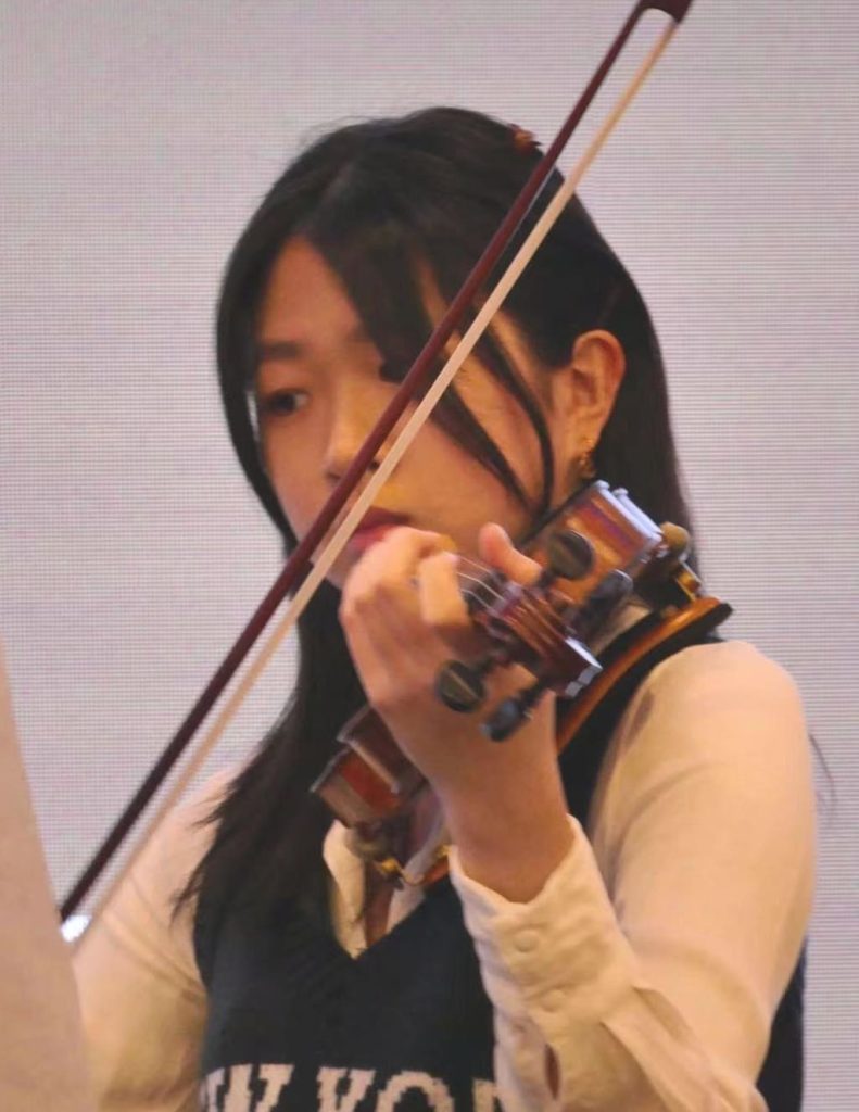 Christine violin teacher