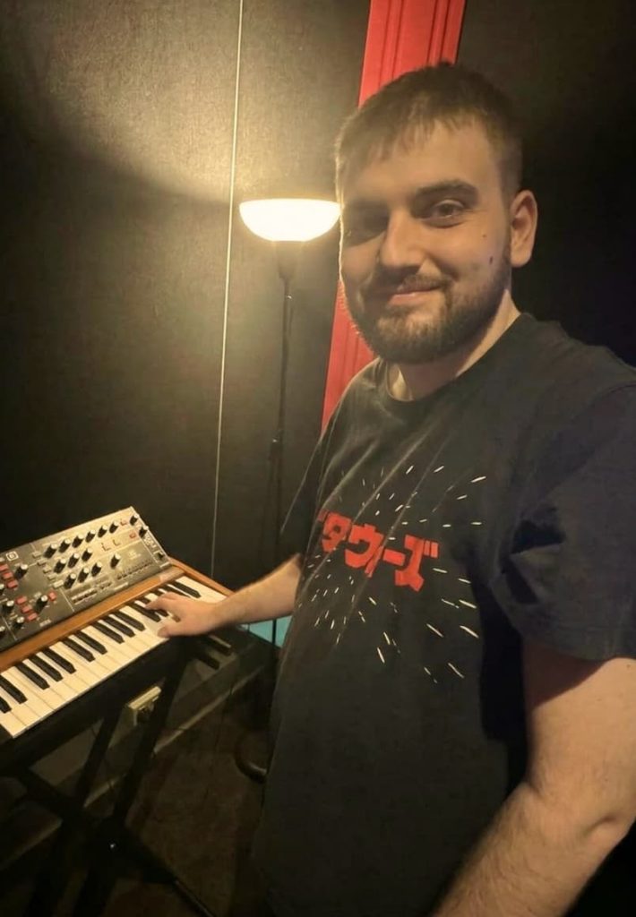 Oliver, clarinet, recorder and music production teacher