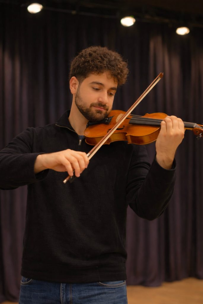 Christian, Violin and music theory teacher