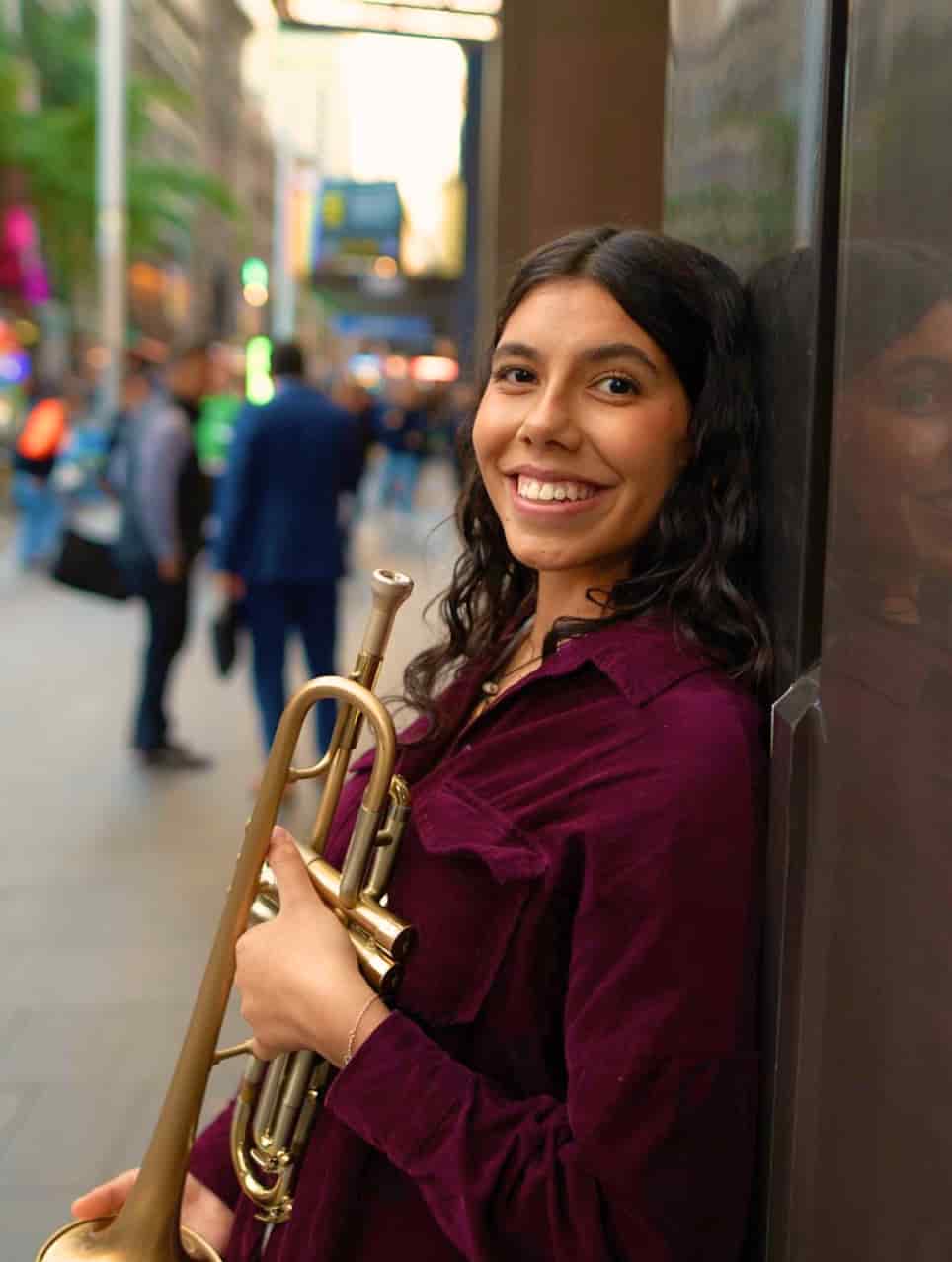Sophia, Trumpet teacher