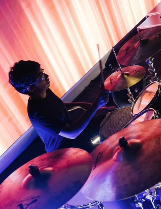 Samhith - drum teacher