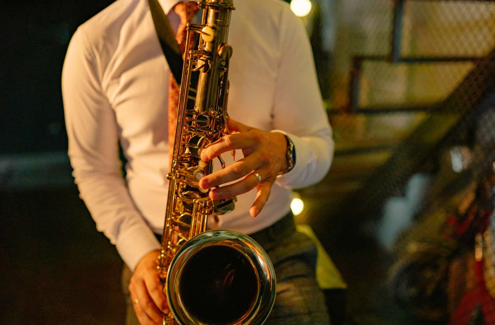 Saxophone player
