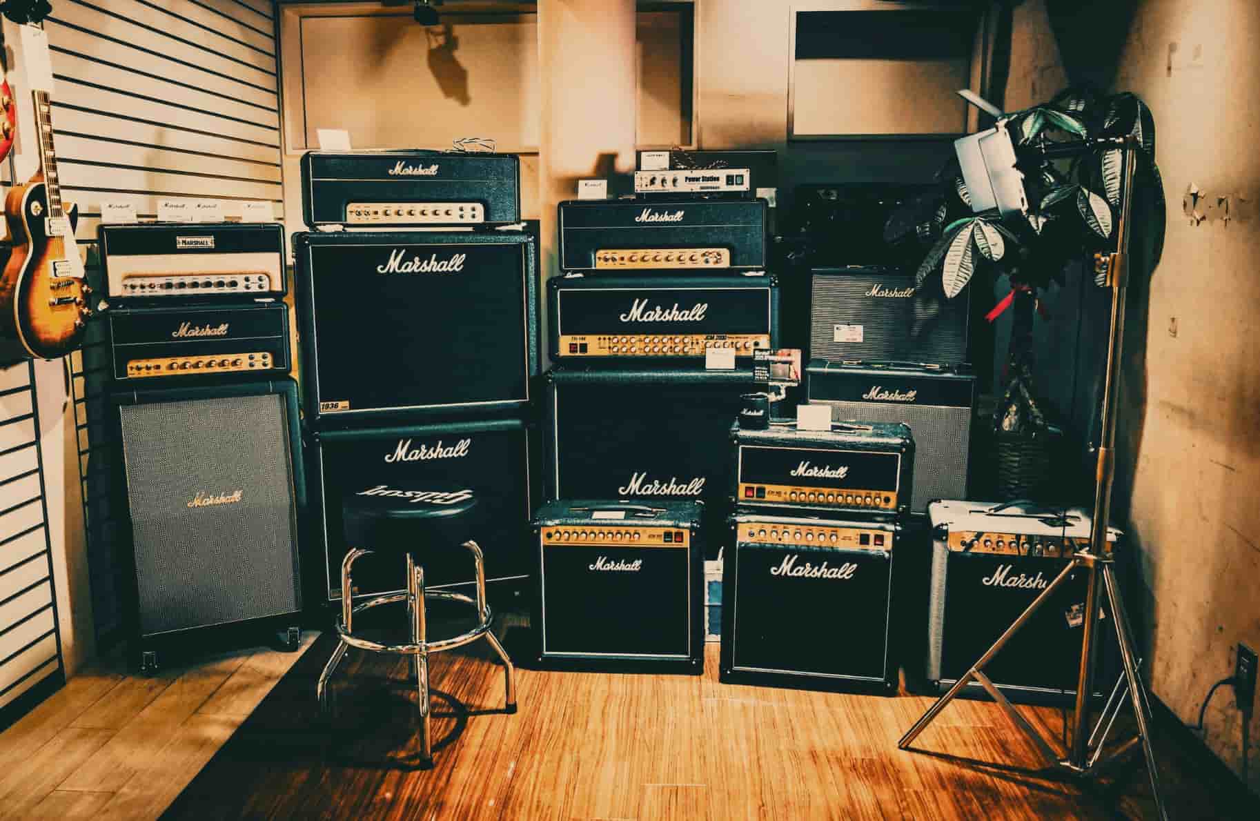 Marshall amps